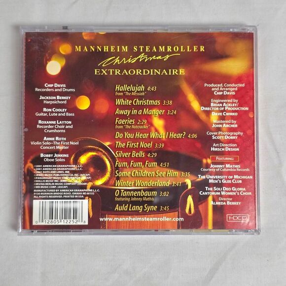 Mannheim Steamroller Christmas Extraordinaire CD - Picture 4 of 4